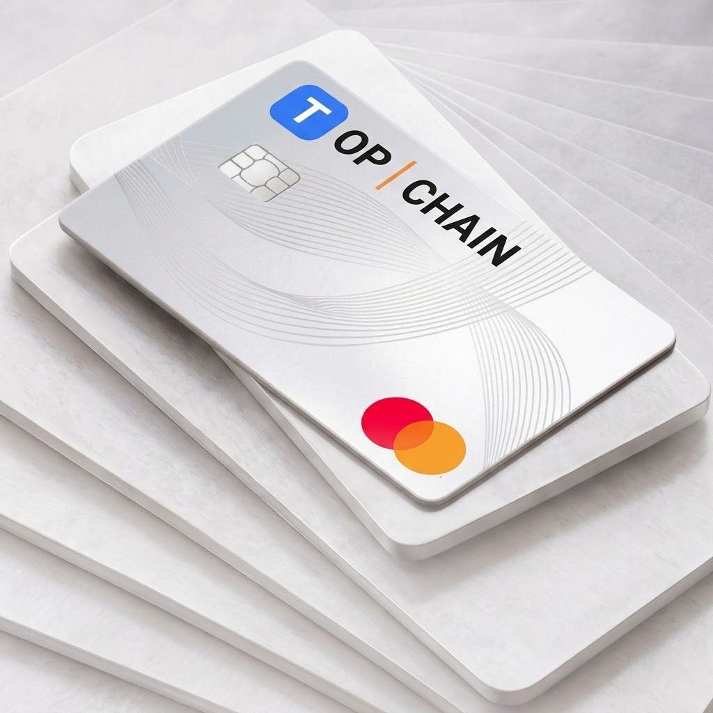 Top Chain debit card